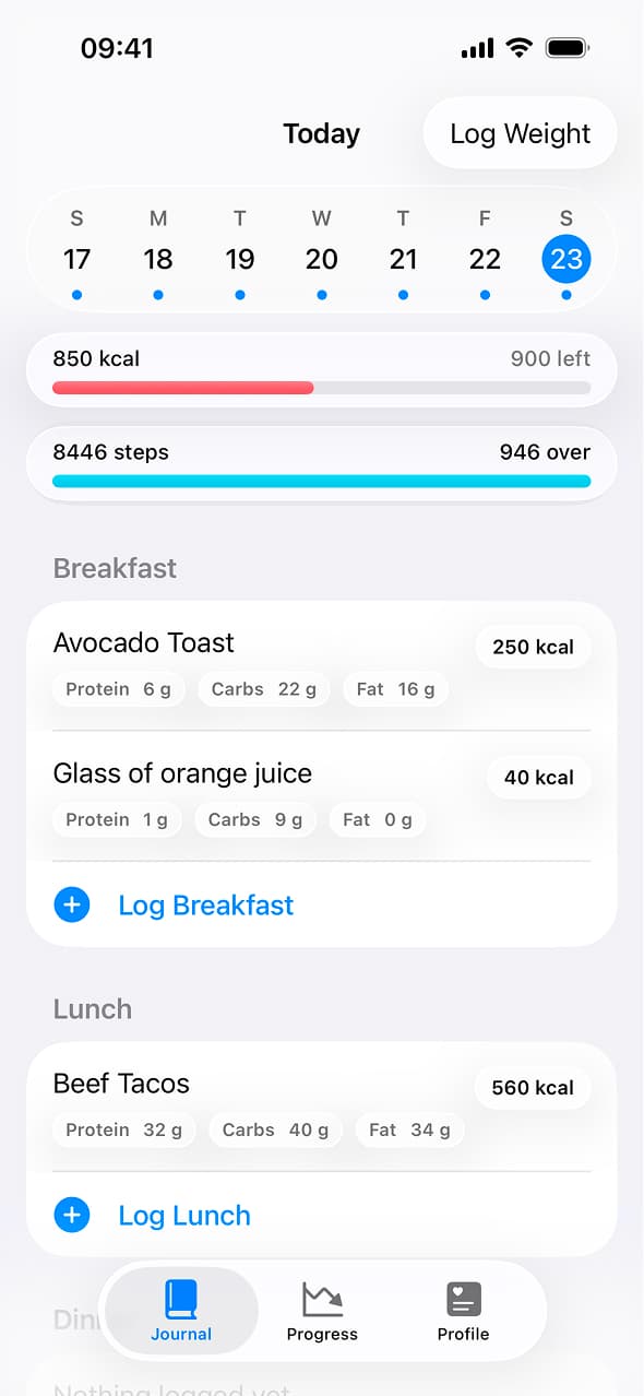 Track⋅ish on iPhone